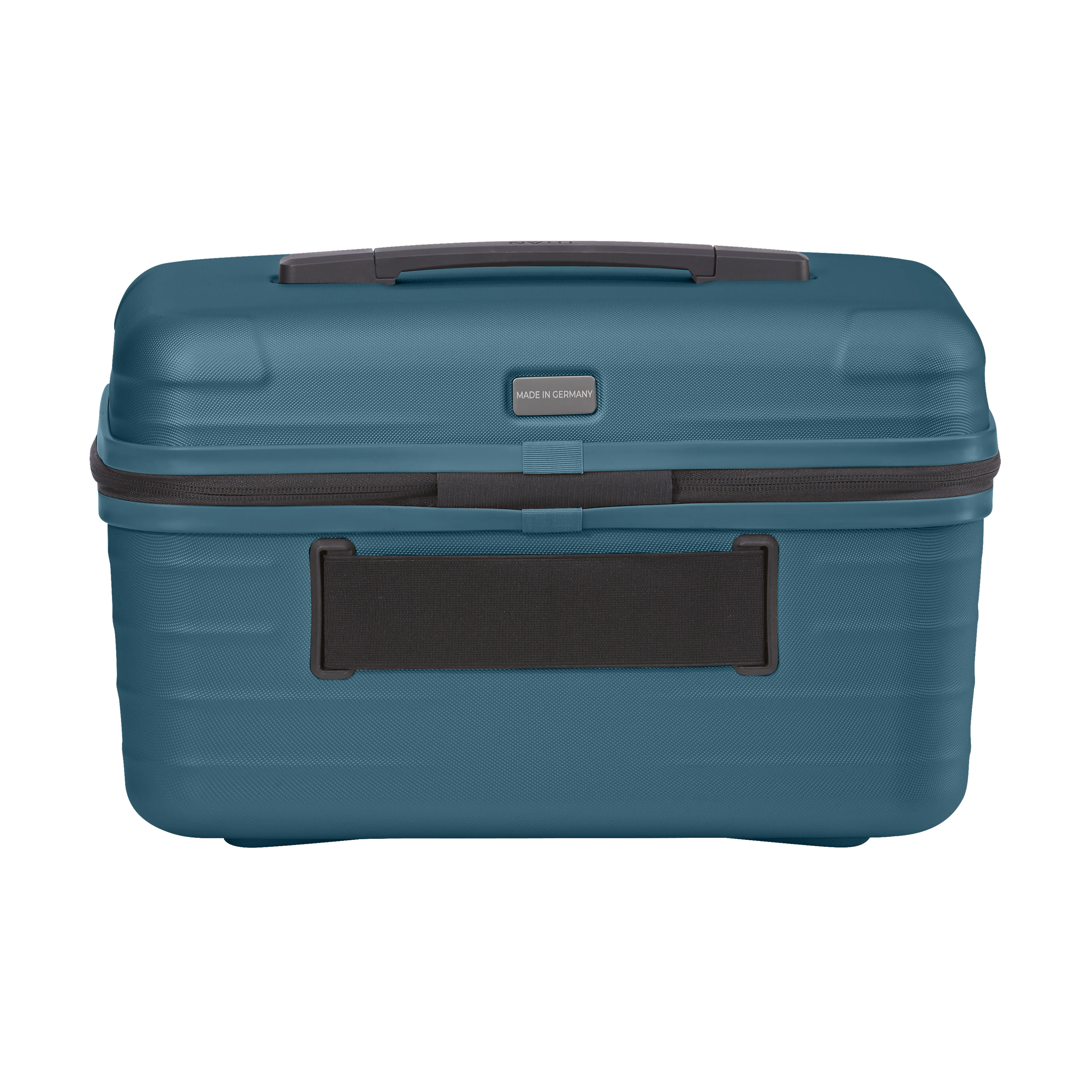 TITAN LITRON Beautycase petrol Ein TITAN Beautycase/Kosmetikkoffer der Serie LITRON Hinteransicht in petrol