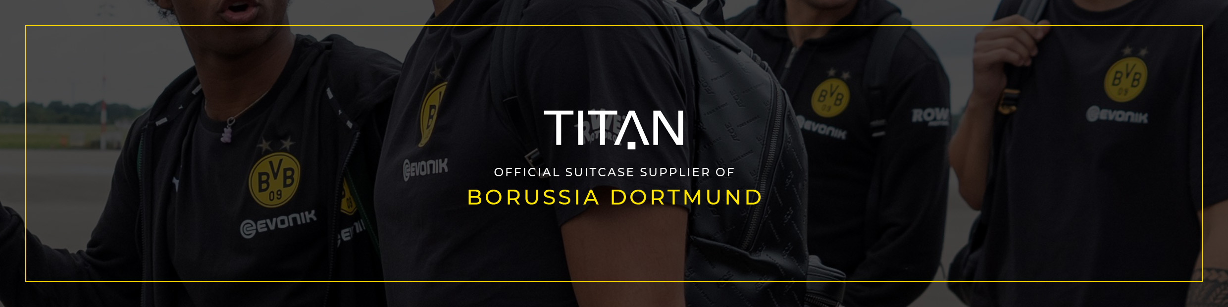 Banner quer TITAN und Borussia Dortmund