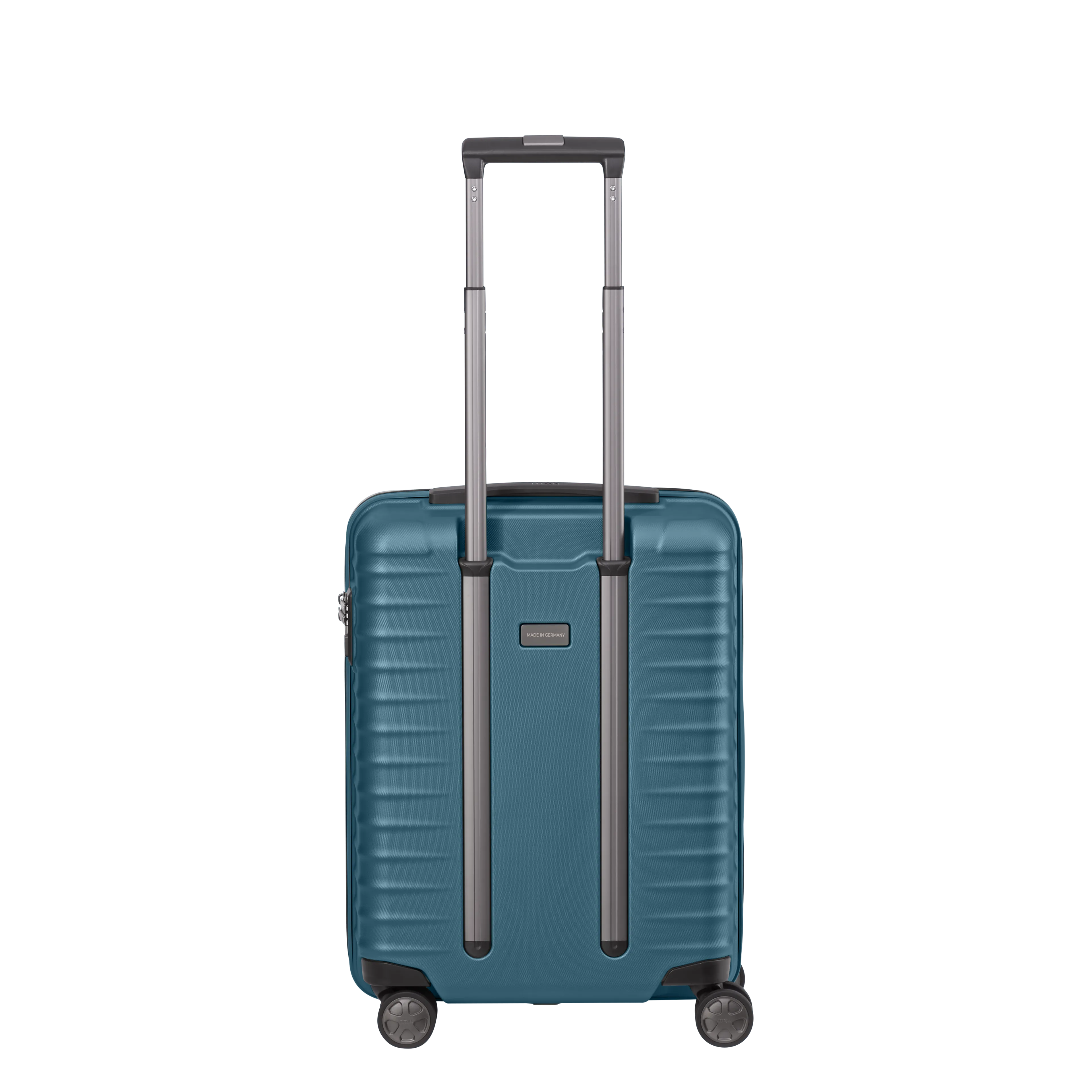 TITAN LITRON Koffer S 55cm petrol Ein TITAN Koffer der Serie LITRON Hinteransicht in petrol Größe S 55cm