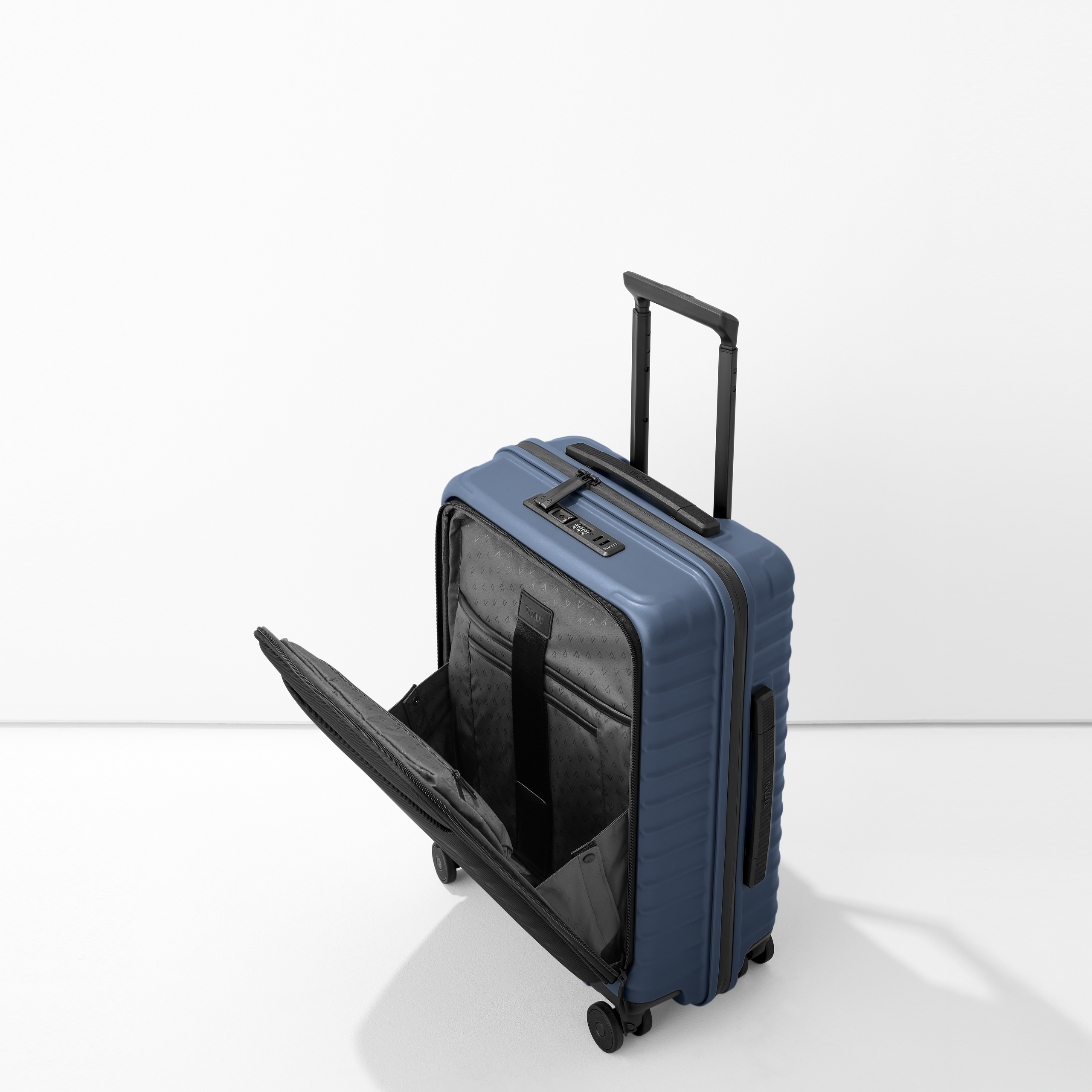 Trolley with front pocket
