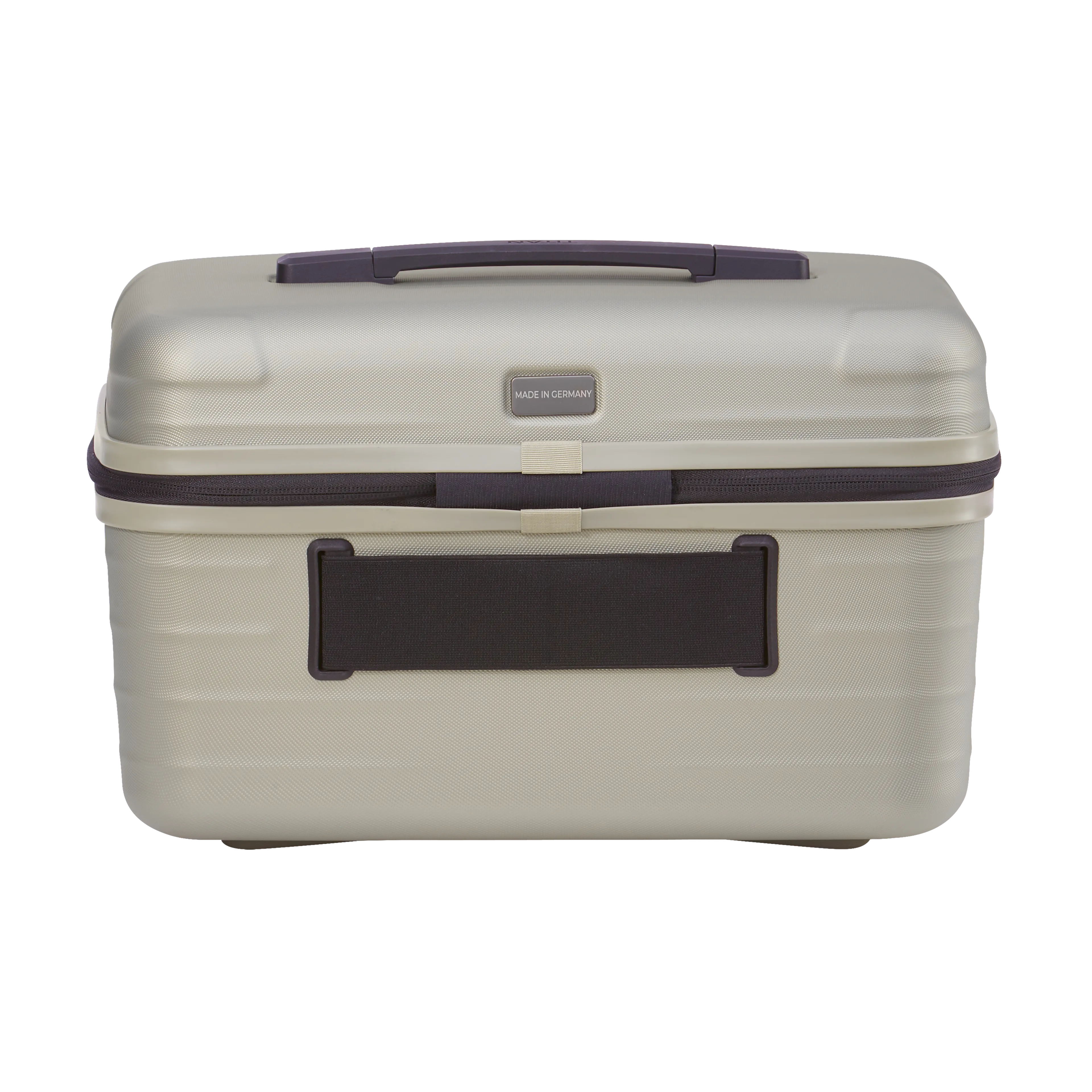 TITAN LITRON Beautycase champagner Ein TITAN Beautycase/Kosmetikkoffer der Serie LITRON Hinteransicht in champagner