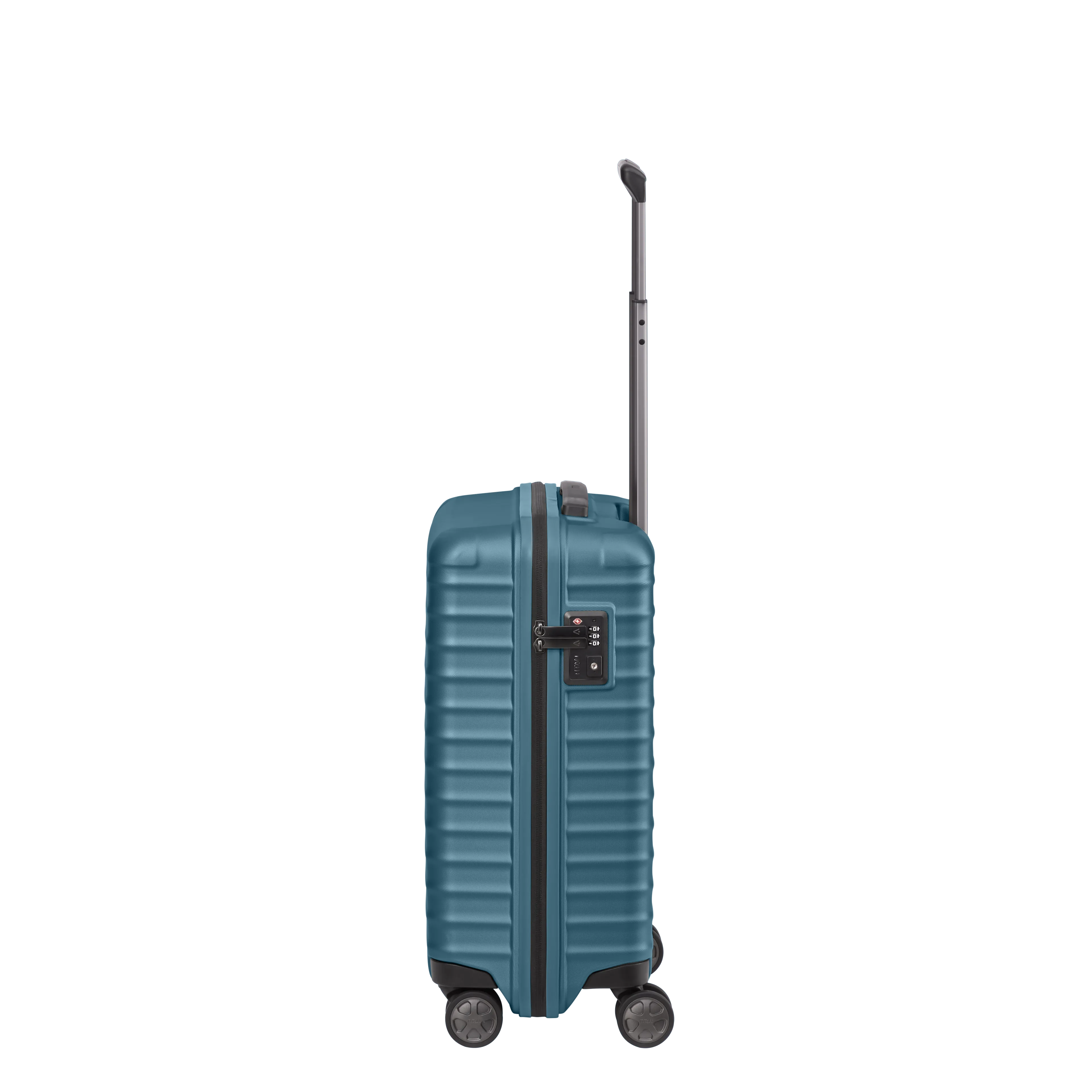 TITAN LITRON Koffer S 55cm petrol Ein TITAN Koffer der Serie LITRON Seitenansicht in petrol Größe S 55cm