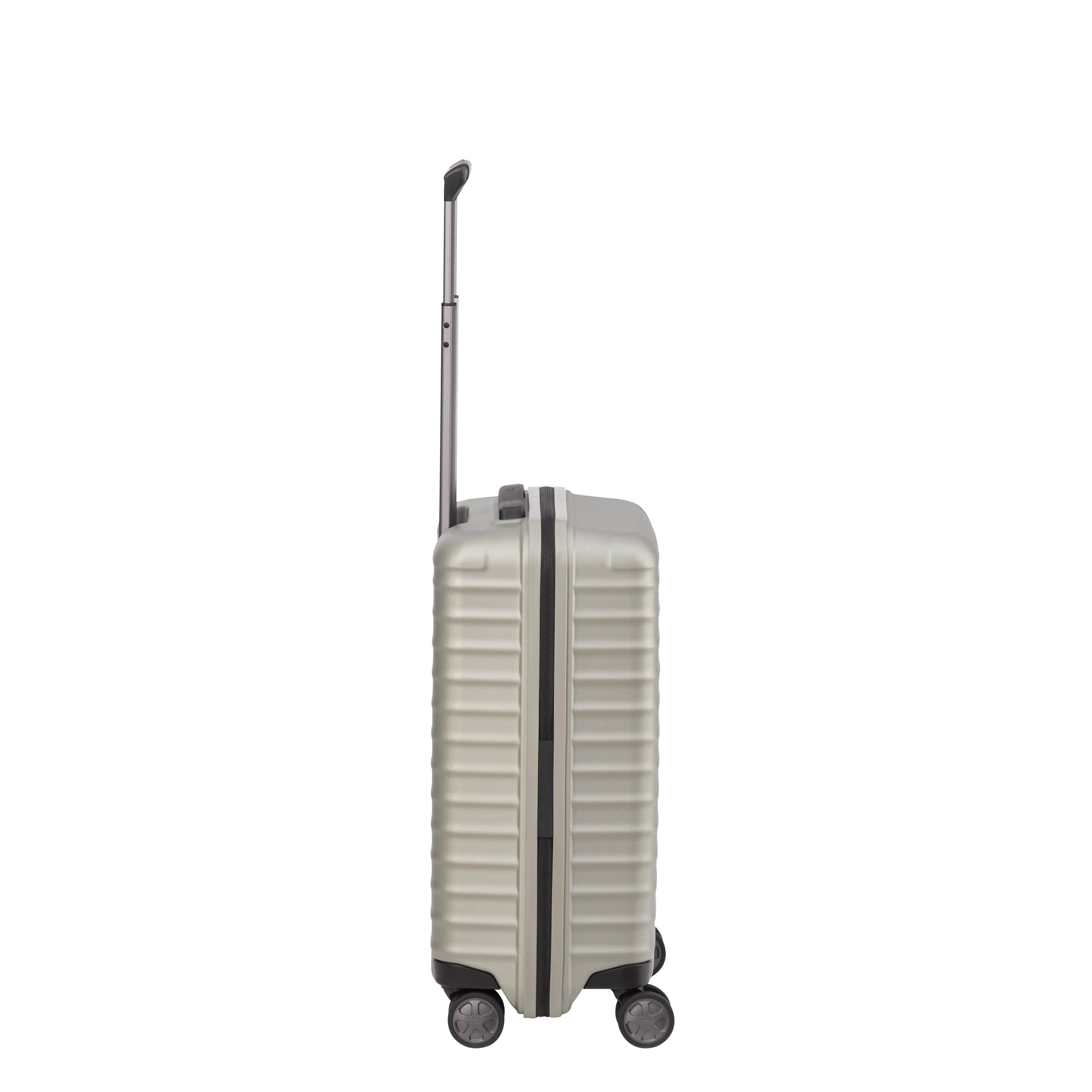 TITAN LITRON Koffer S 55cm champagner Ein TITAN Koffer der Serie LITRON Seitenansicht in champagner Größe S 55cm