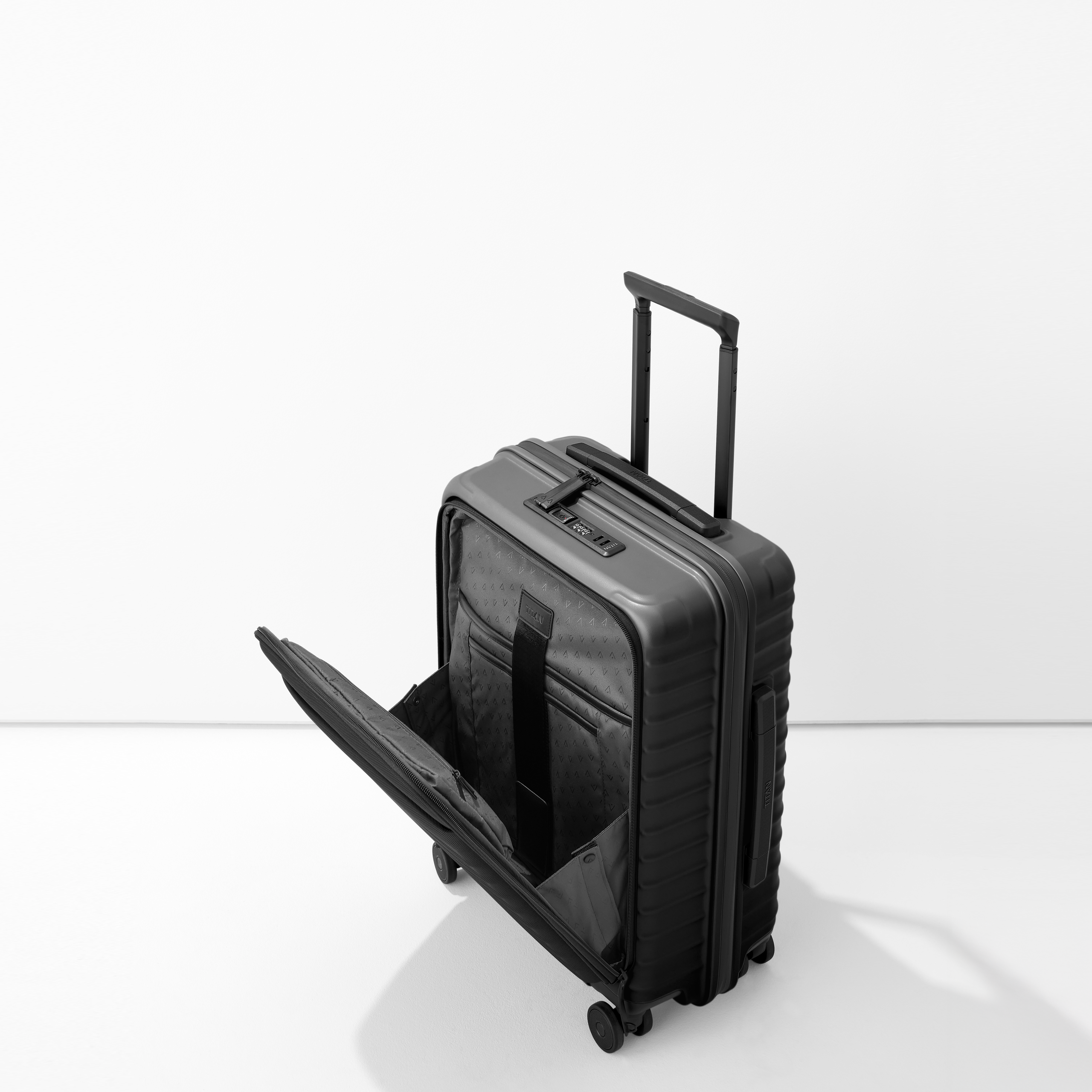 Trolley with front pocket