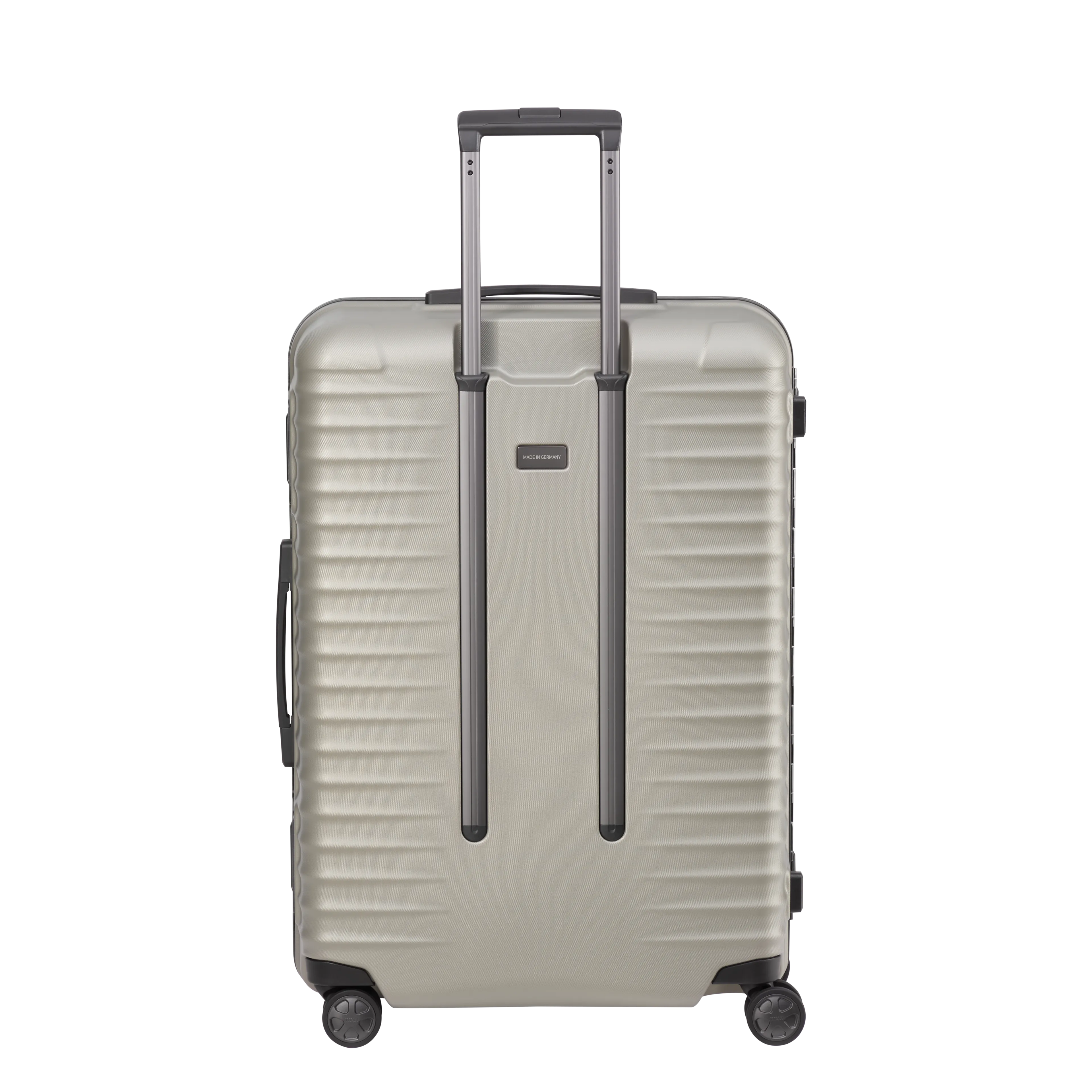 TITAN LITRON Frame Koffer Größe L 75cm champagner Ein TITAN Koffer der Serie LITRON Frame Hinteransicht in champagner Größe L 75cm