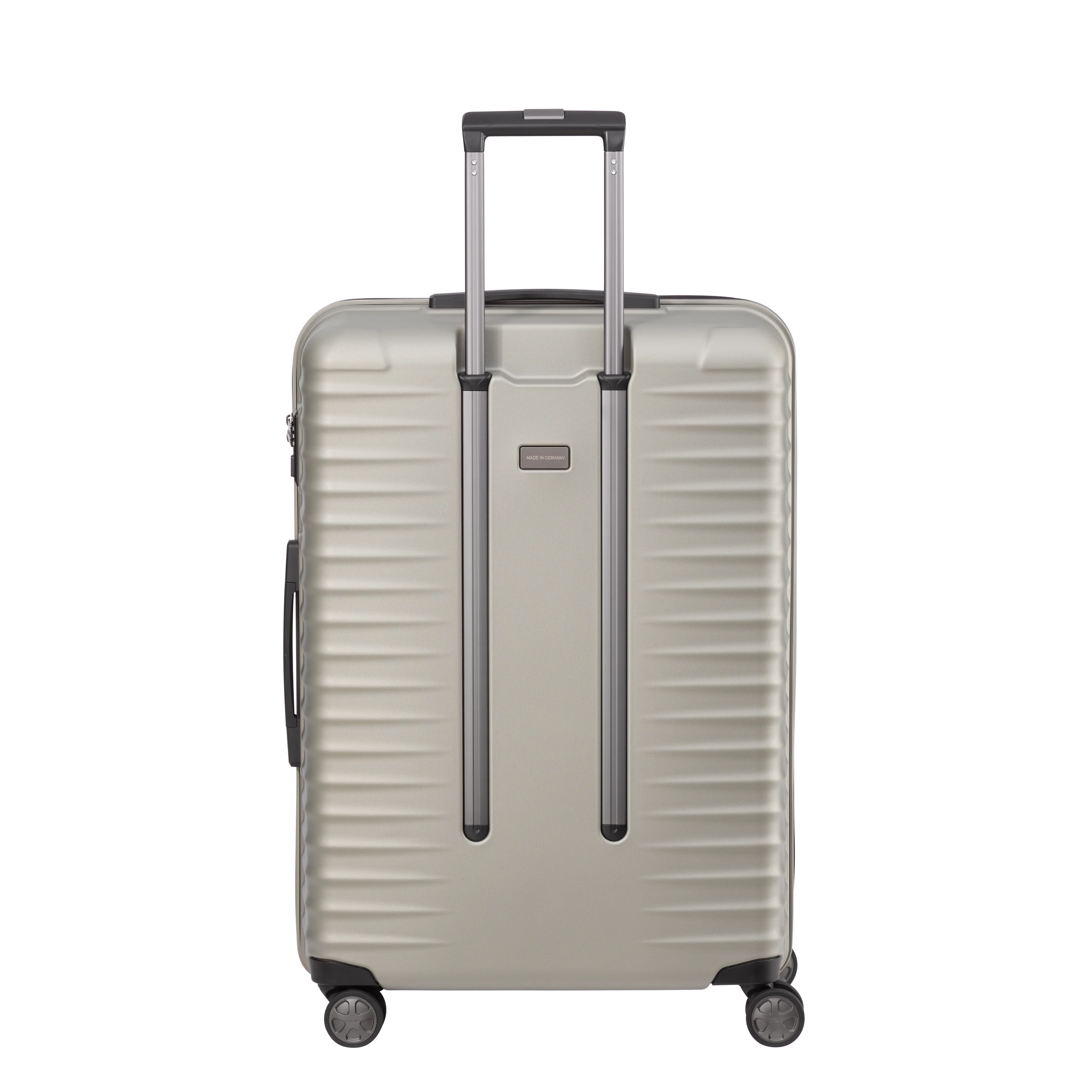 TITAN LITRON Koffer Größe L champagner Ein TITAN Koffer der Serie LITRON Hinteransicht in champagner