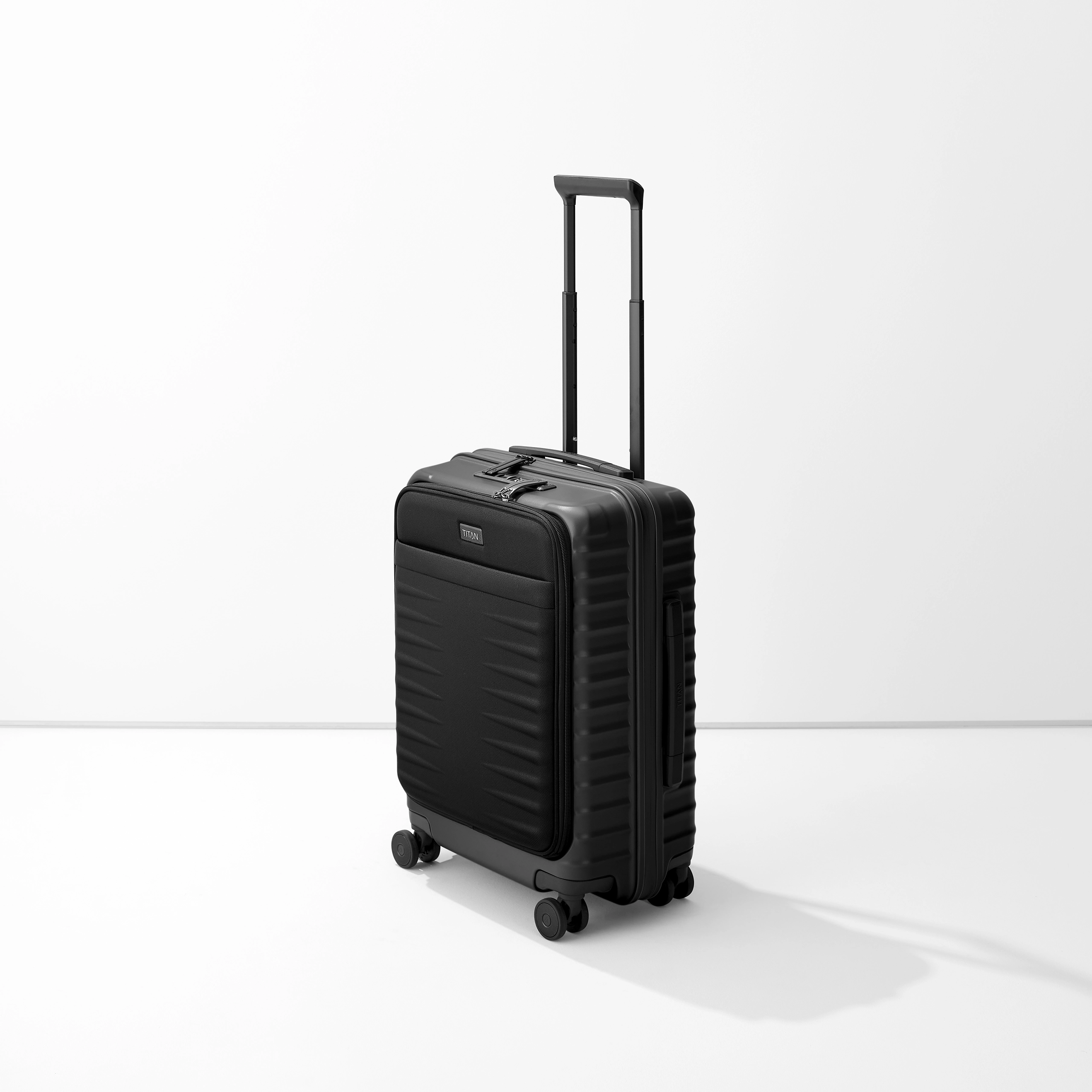 TITAN UPGRADE 4-Rad-Trolley SVT mit Vortasche in Nightshade Black